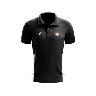 TAKARO MENS OMBRA POLO BLACK
