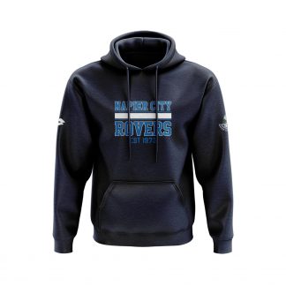 NAPIER CITY ROVERS HOODED SWEAT NAVY