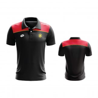 EAFC LUNAR POLO MEN BLACK/RED