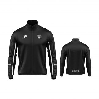 WPFC OMBRA WIND JACKET SENIOR WITH NAME BLACK/WHITE