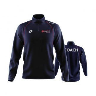 PLAYBALL LS TOP MEN NAVY/RED