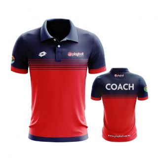 PLAYBALL POLO MEN NAVY/RED