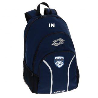 NSFC ACADEMY BACKPACK WITH INITIALS NAVY/SILVER