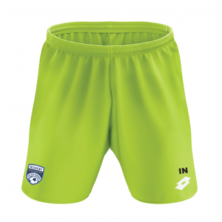 NSFC ACADEMY SENIOR  GK TRAINING SHORT FLURO GREEN/BLACK