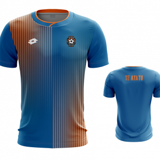 TA SS TEE ROYAL/ORANGE
