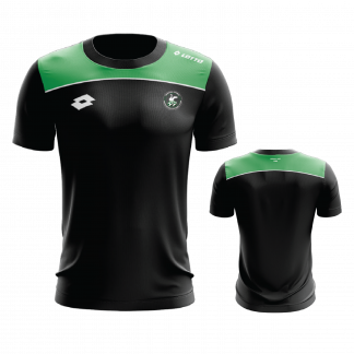 WSAFC LUNAR TEE MENS BLACK/EMERALD
