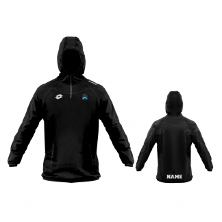 WCRFC WIND JACKET WITH NAME SENIOR BLACK/BLUE