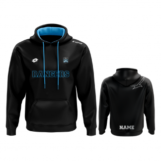 WCRFC HOODIE WITH NAME SENIOR BLACK/BLUE