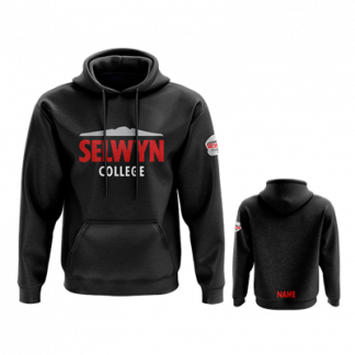 SC ADULTS HOODIE SPORT WITH NAME BLACK