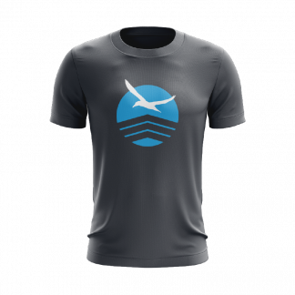 WCRFC CHEVRON TEE JUNIOR CHARCOAL