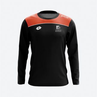 NZSS LUNAR TEE LS MENS BLACK/ORANGE