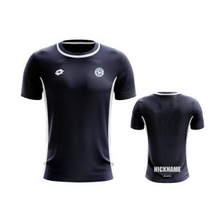 NSFC JUNIOR TEE NAVY WITH NAME OMBRA